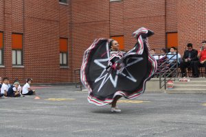 woman dancing