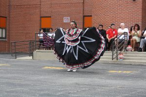 woman dancing