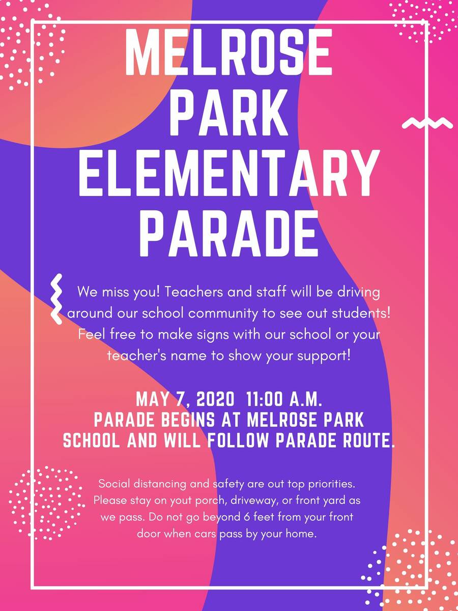 Melrose Park Elementary School Melrose Park Community Parade
